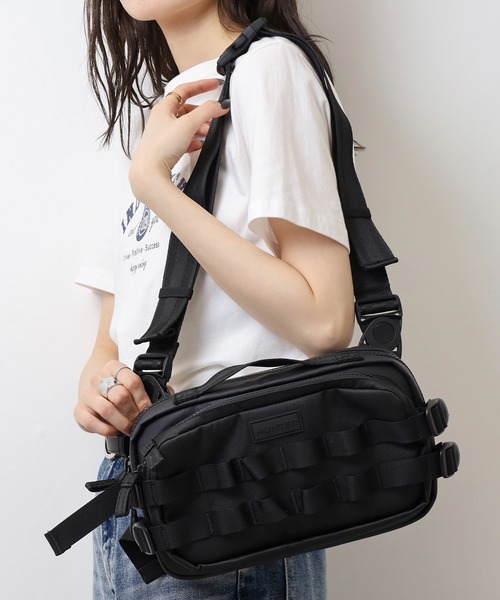 HUNTER エクスプローラ マルチウェイ クロスボディ バッグ