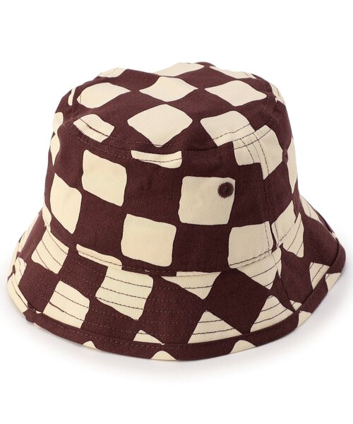 p.premier(ピードットプルミエ)の「総柄ツイルハット(ハット・キッズ・イエロー/レッド/グリーン/ブラウン/アイボリー・56/54/52/50)」の6枚目の写真
