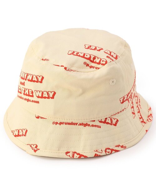 p.premier(ピードットプルミエ)の「総柄ツイルハット(ハット・キッズ・イエロー/レッド/グリーン/ブラウン/アイボリー・56/54/52/50)」の8枚目の写真