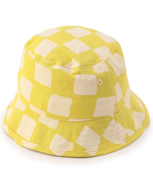 p.premier(ピードットプルミエ)の「総柄ツイルハット(ハット・キッズ・イエロー/レッド/グリーン/ブラウン/アイボリー・56/54/52/50)」の10枚目の写真