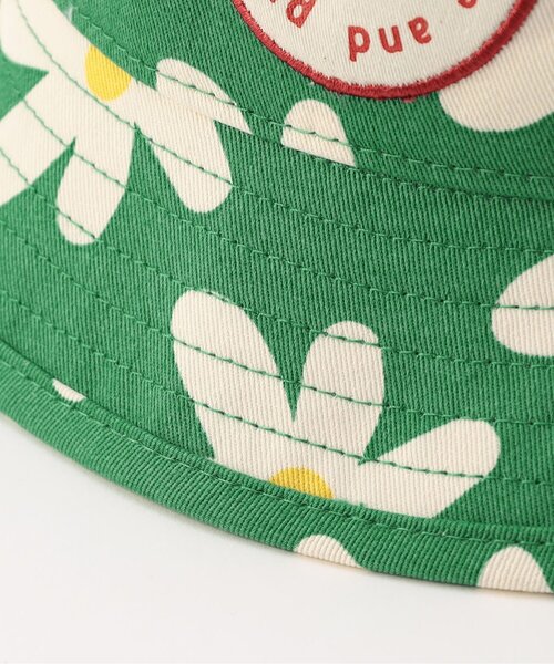 p.premier(ピードットプルミエ)の「総柄ツイルハット(ハット・キッズ・イエロー/レッド/グリーン/ブラウン/アイボリー・56/54/52/50)」の11枚目の写真