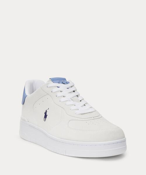 POLO RALPH LAUREN(ポロ ラルフ ローレン)の「マスターズ コート スエード スニーカー(スニーカー・メンズ・ホワイト・9.5D/9D/8.5D/8D/7.5D/7D/6D/5D/10.5D/10D)」の8枚目の写真