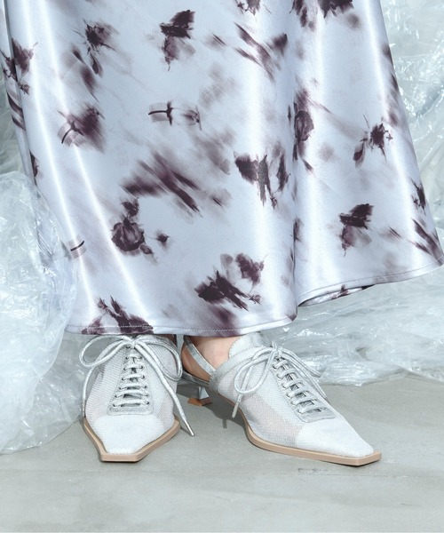 Ezick（エジック）の「【EVOL×Ezick】コラボチュールミュール（パンプス・レディース・グレー/ブラック・LARGE/SMALL/MEDIUM/X-LARGE）」の4枚目の写真