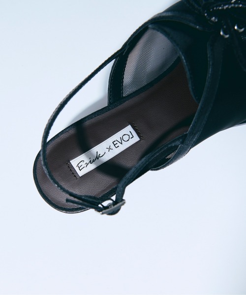 Ezick（エジック）の「【EVOL×Ezick】コラボチュールミュール（パンプス・レディース・グレー/ブラック・LARGE/SMALL/MEDIUM/X-LARGE）」の16枚目の写真