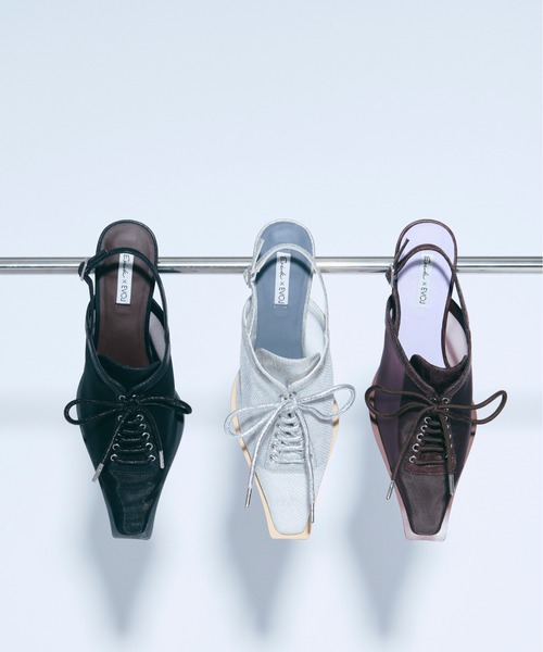 Ezick（エジック）の「【EVOL×Ezick】コラボチュールミュール（パンプス・レディース・グレー/ブラック・LARGE/SMALL/MEDIUM/X-LARGE）」の20枚目の写真