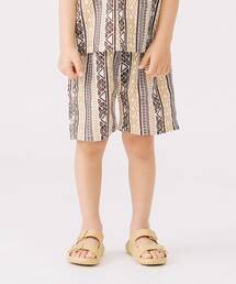 B:MING by BEAMS | 【セットアップ対応】エスニック 柄 ショーツ 2025SS(100~140cm)(その他パンツ)