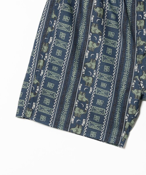 B:MING by BEAMS(ビーミングバイビームス)の「【セットアップ対応】エスニック 柄 ショーツ 2025SS(100~140cm)(その他パンツ・キッズ・ネイビー/ブラウン・110/130/100/120/140)」の10枚目の写真
