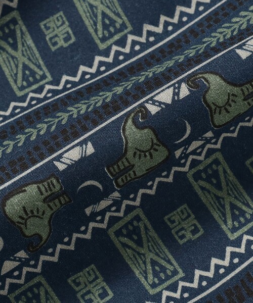 B:MING by BEAMS(ビーミングバイビームス)の「【セットアップ対応】エスニック 柄 ショーツ 2025SS(100~140cm)(その他パンツ・キッズ・ネイビー/ブラウン・110/130/100/120/140)」の12枚目の写真