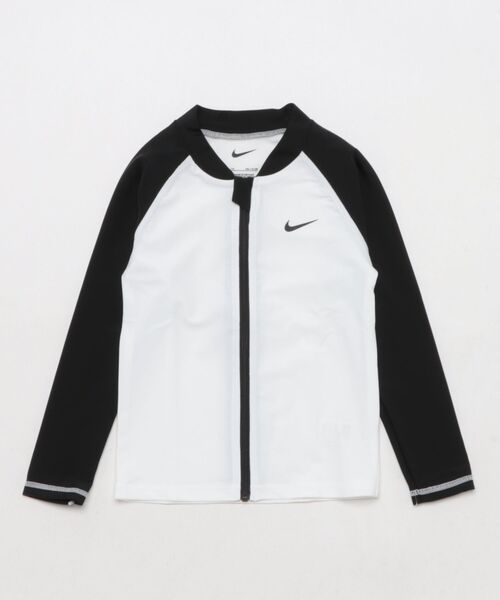 NIKE/ナイキ ﾄﾄﾞﾗｰﾎﾞｰｲｽﾞｼﾞｯﾌﾟﾗｯｼｭｶﾞｰﾄﾞ キッズ UVケア ラッシュガード