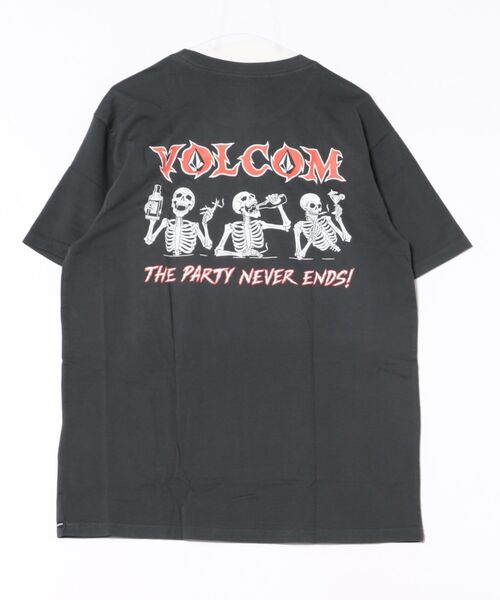 VOLCOM（ボルコム）の「VOLCOM/ボルコム 半袖Tシャツ バックプリント NEVER ENDS SST A5222500（Tシャツ/カットソー・メンズ・ブラック・XL/L/M）」の7枚目の写真