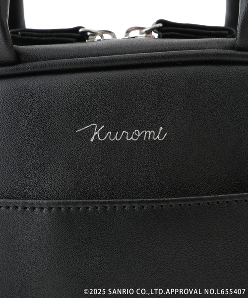 ROPE' PICNIC（ロペピクニック）の「【ROPE' PICNIC×Sanrio characters】ミニボストンショルダーバッグ（ショルダーバッグ・レディース・ブラック/キナリ・FREE）」の3枚目の写真