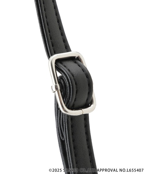 ROPE' PICNIC（ロペピクニック）の「【ROPE' PICNIC×Sanrio characters】ミニボストンショルダーバッグ（ショルダーバッグ・レディース・ブラック/キナリ・FREE）」の11枚目の写真