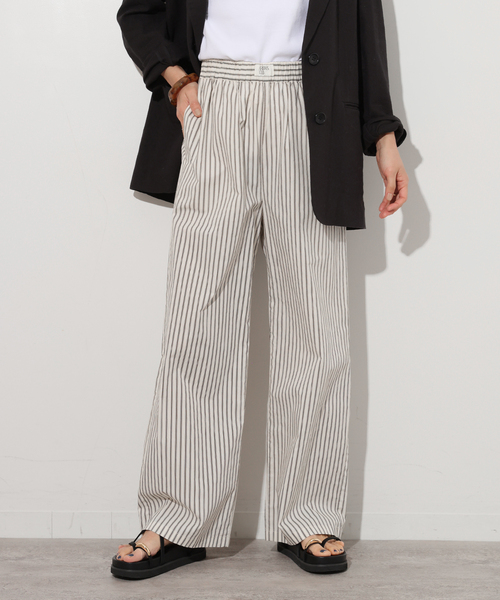 JOURNAL STANDARD relume(ジャーナルスタンダード レリューム)の「GOODIES CLUB ストライプパンツ(その他パンツ・レディース・ブルー/ブラウン/ピンク・FREE)」の10枚目の写真