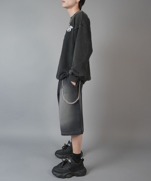 SPINNS(スピンズ)の「ヴィンテージライクダブルニーハーフパンツ/バックロゴ(その他パンツ・メンズ・ブラウン/ベージュ/ブラック・XL/L/M)」の21枚目の写真