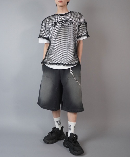 SPINNS(スピンズ)の「ヴィンテージライクダブルニーハーフパンツ/バックロゴ(その他パンツ・メンズ・ブラウン/ベージュ/ブラック・XL/L/M)」の12枚目の写真