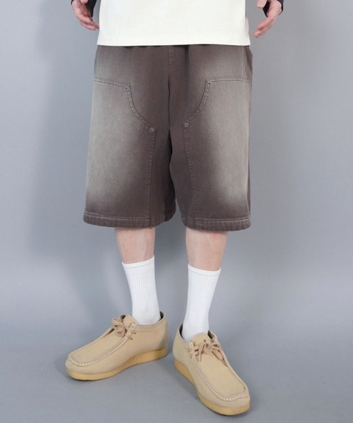 SPINNS(スピンズ)の「ヴィンテージライクダブルニーハーフパンツ/バックロゴ(その他パンツ・メンズ・ブラウン/ベージュ/ブラック・XL/L/M)」の16枚目の写真