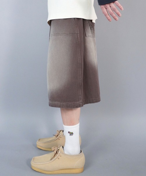 SPINNS(スピンズ)の「ヴィンテージライクダブルニーハーフパンツ/バックロゴ(その他パンツ・メンズ・ブラウン/ベージュ/ブラック・XL/L/M)」の18枚目の写真