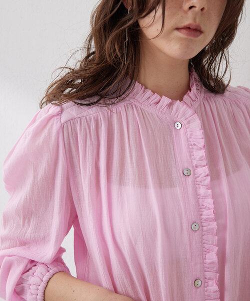 Whim Gazette - aLORS paris Chemise Cocinelle ブラウス aLORS】Chemise a dentelle Lois シャツ | Whim Gazette(ウィム