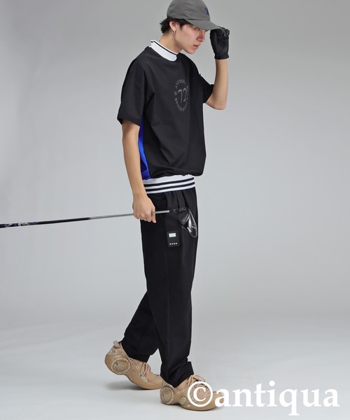 antiqua(アンティカ)の「【STCH】配色ロゴパンツ(その他パンツ・レディース・ブラック/ライトグレー・LXL/ML)」の8枚目の写真