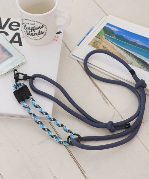 BAYFLOW（ベイフロー）の「BF3WAYストラップ（スマホグッズ・レディース・チャコール/ブラック/ベージュ・0）」の11枚目の写真