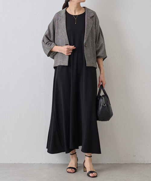 最終価格‼️全国完売入手困難✨BEARDSLEYハーフスリーブツイードジャケット BEARDSLEY（ビアズリー）の「ハーフスリーブツイードジャケット