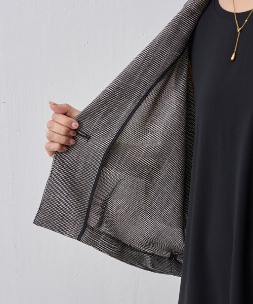 BEARDSLEY　ツイードジャケット BEARDSLEY（ビアズリー）の「ハーフスリーブツイードジャケット