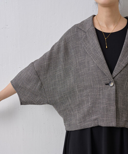 BEARDSLEY　ツイードジャケット BEARDSLEY（ビアズリー）の「《HiROMITHiSTLE》ロングジャケット