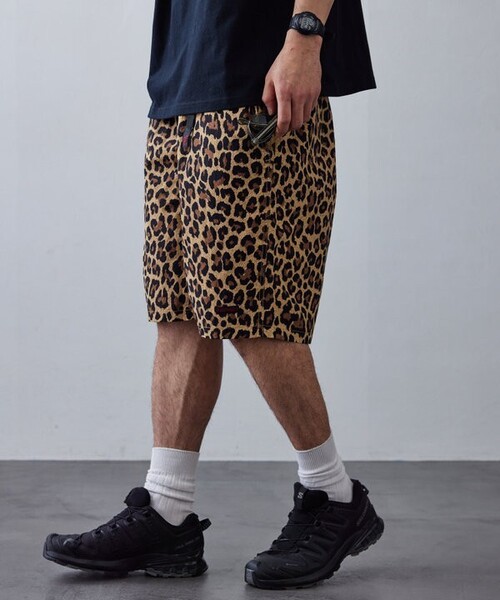 新品未使用 グラミチ フリークスストア別注 ナイロンショーツ レオパード M セール】限定展開 GRAMICCI×FREAK'S STORE/グラミチ 別注 シェル