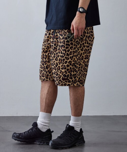 新品未使用 グラミチ フリークスストア別注 ナイロンショーツ レオパード M FREAK'S STORE（フリークスストア）の「【限定展開】GRAMICCI