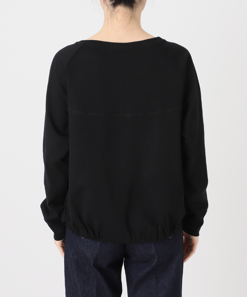 B.C STOCK(ベーセーストック)の「手洗い可 / 裾ドロストロンTEE(Tシャツ/カットソー・レディース・ホワイト/ブルー/ブラック・FREE)」の15枚目の写真