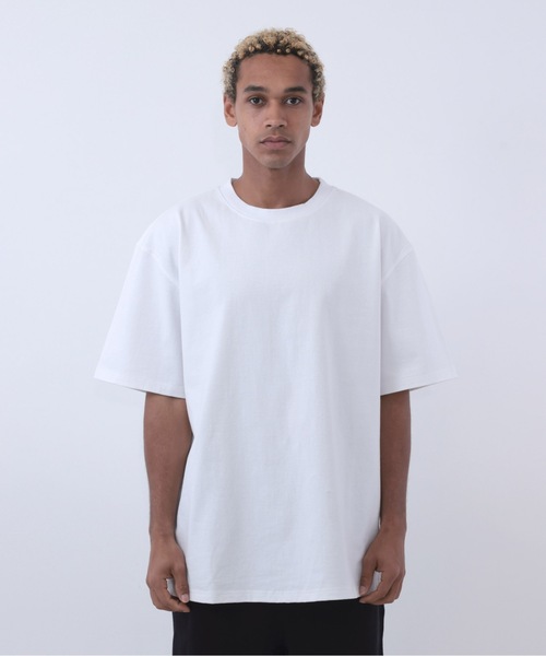 COMMON BASE(コモンベース)の「BLANK B S/S TEE | COMMON BASE(Tシャツ/カットソー・メンズ・ホワイト/ブラック/ライトイエロー/スモークピンク・MEDIUM/LARGE/X-LARGE)」の2枚目の写真