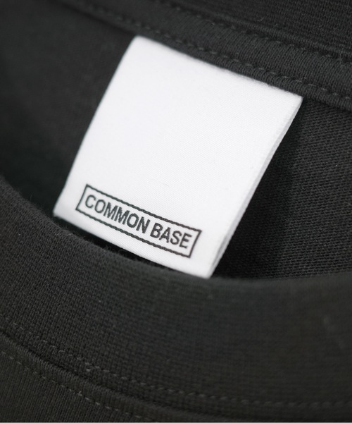 COMMON BASE(コモンベース)の「BLANK B S/S TEE | COMMON BASE(Tシャツ/カットソー・メンズ・ホワイト/ブラック/ライトイエロー/スモークピンク・MEDIUM/LARGE/X-LARGE)」の7枚目の写真