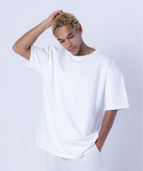 COMMON BASE(コモンベース)の「BLANK B S/S TEE | COMMON BASE(Tシャツ/カットソー・メンズ・ホワイト/ブラック/ライトイエロー/スモークピンク・MEDIUM/LARGE/X-LARGE)」の18枚目の写真