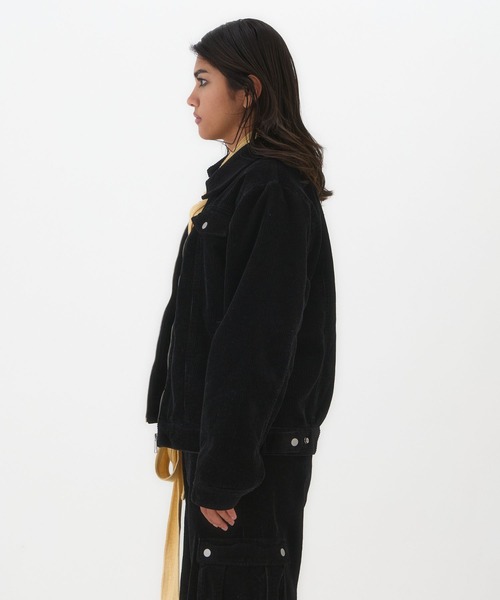 BEEDEN(ビーデン)の「CORDUROY CARGO PANTS(カーゴパンツ・レディース・ブラック/ブラウン・SMALL/MEDIUM)」の5枚目の写真
