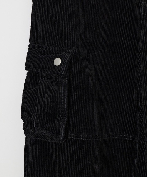BEEDEN(ビーデン)の「CORDUROY CARGO PANTS(カーゴパンツ・レディース・ブラック/ブラウン・SMALL/MEDIUM)」の8枚目の写真