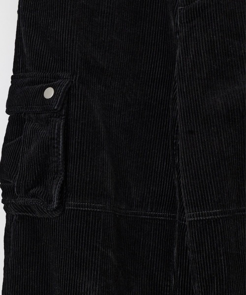 BEEDEN(ビーデン)の「CORDUROY CARGO PANTS(カーゴパンツ・レディース・ブラック/ブラウン・SMALL/MEDIUM)」の9枚目の写真