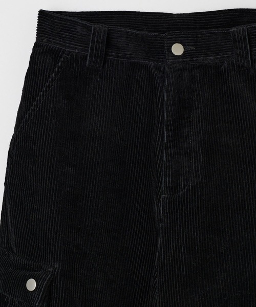 BEEDEN(ビーデン)の「CORDUROY CARGO PANTS(カーゴパンツ・レディース・ブラック/ブラウン・SMALL/MEDIUM)」の10枚目の写真