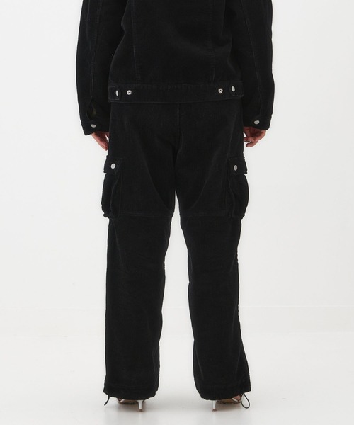 BEEDEN(ビーデン)の「CORDUROY CARGO PANTS(カーゴパンツ・レディース・ブラック/ブラウン・SMALL/MEDIUM)」の13枚目の写真