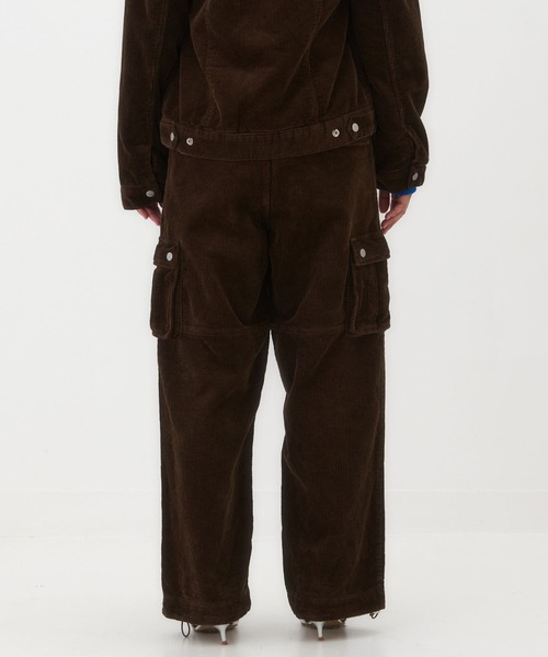 BEEDEN(ビーデン)の「CORDUROY CARGO PANTS(カーゴパンツ・レディース・ブラック/ブラウン・SMALL/MEDIUM)」の16枚目の写真