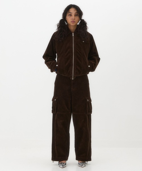 BEEDEN(ビーデン)の「CORDUROY CARGO PANTS(カーゴパンツ・レディース・ブラック/ブラウン・SMALL/MEDIUM)」の19枚目の写真