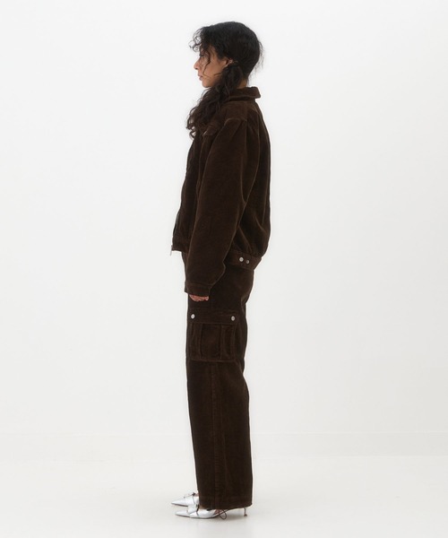 BEEDEN(ビーデン)の「CORDUROY CARGO PANTS(カーゴパンツ・レディース・ブラック/ブラウン・SMALL/MEDIUM)」の20枚目の写真