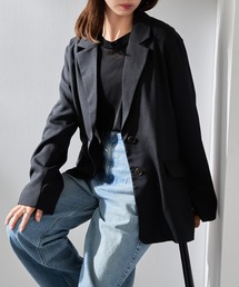 MAISON BREEZE | 【MAISON BREEZE】リネンタッチテーラードジャケット XNN(テーラードジャケット)