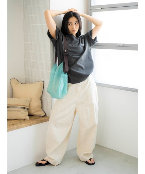 JULY NINE（ジュライナイン）の「JULY NINE別注 ショルダーバッグ（ショルダーバッグ・レディース・ターコイズブルー/ベージュ・FREE）」の19枚目の写真