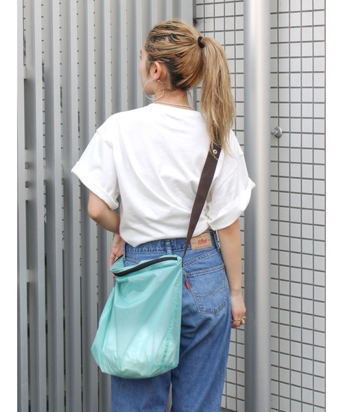 ほむり様　③青　おてて横　30センチ、120センチパールショルダー あおりミニショルダー バッグ BAG ショルダーバッグ ショルダー