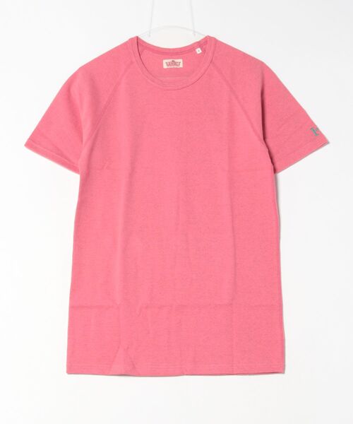 HOLLYWOOD RANCH MARKET(ハリウッドランチマーケット)の「ストレッチフライス ショートスリーブ Tシャツ(Tシャツ/カットソー・メンズ・ブラック/ホワイト/ダークネイビー/ナチュラル/グレー/チャコール/ブルー/ワイン・SMALL/MEDIUM/LARGE/X-LARGE)」の8枚目の写真