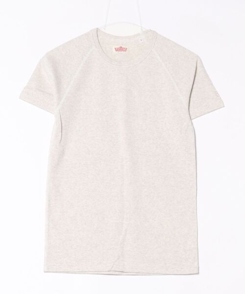 HOLLYWOOD RANCH MARKET(ハリウッドランチマーケット)の「ストレッチフライス ショートスリーブ Tシャツ(Tシャツ/カットソー・メンズ・ブラック/ホワイト/ダークネイビー/ナチュラル/グレー/チャコール/ブルー/ワイン・SMALL/MEDIUM/LARGE/X-LARGE)」の5枚目の写真