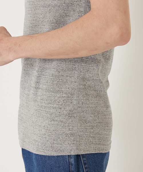 HOLLYWOOD RANCH MARKET(ハリウッドランチマーケット)の「ストレッチフライス ショートスリーブ Tシャツ(Tシャツ/カットソー・メンズ・ブラック/ホワイト/ダークネイビー/ナチュラル/グレー/チャコール/ブルー/ワイン・SMALL/MEDIUM/LARGE/X-LARGE)」の10枚目の写真