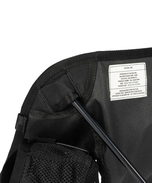 Helinox(ヘリノックス)の「Helinox/ヘリノックス Tactical Chair mini/タクティカルチェアミニ(家具・メンズ・ブラック・FREE)」の10枚目の写真