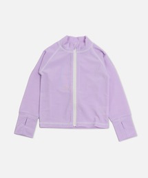 chil2（チルツー）の「【UVカット90%以上】 ジップアップ 無地 長袖ラッシュガード（ラッシュガード）」