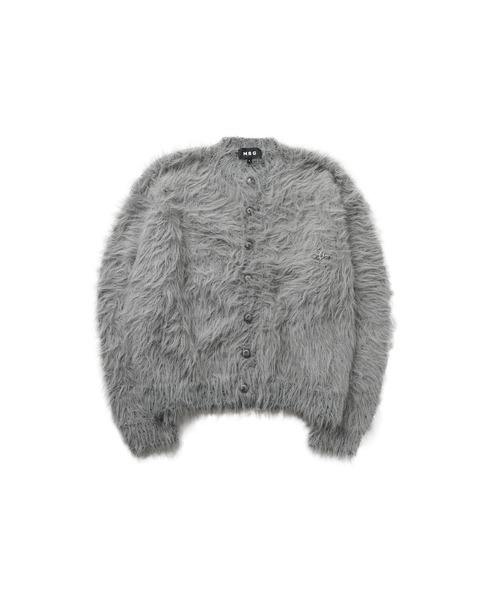 MSG（エムエスジー）の「ワンポイントフェザーカーディガン【UNISEX】（カーディガン/ボレロ・メンズ・グレー/ブラウン/ブラック/ベージュ/ブルー/グリーン・S/M/L/XL）」の17枚目の写真